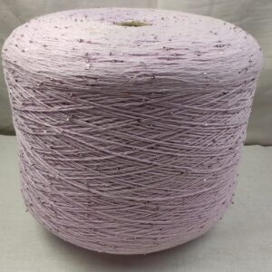 BEAD SEGUIN YARN, 100% хлопок, цвет АР084 лаванда с пайетками