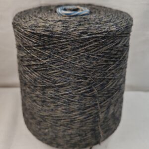 NUOVO YARN CASH-LINO 16 олива-асфальт меланж